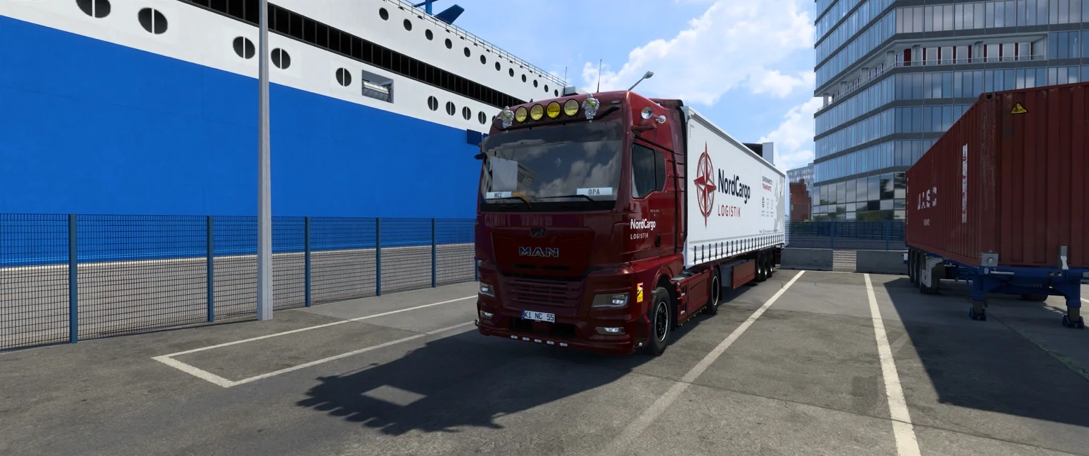 NordCargo MAN am Hafen